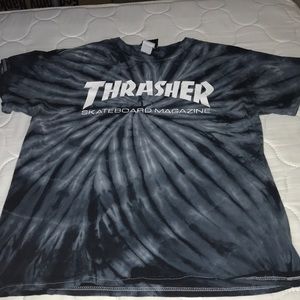 tie dye thrasher shirt